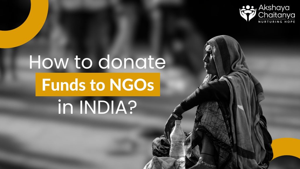 How to Donate funds to NGO in India