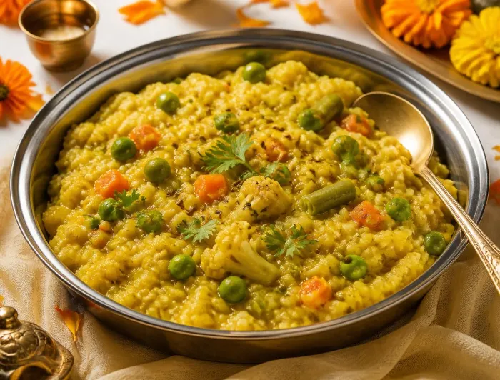 Nutritious meal prepared for school children
