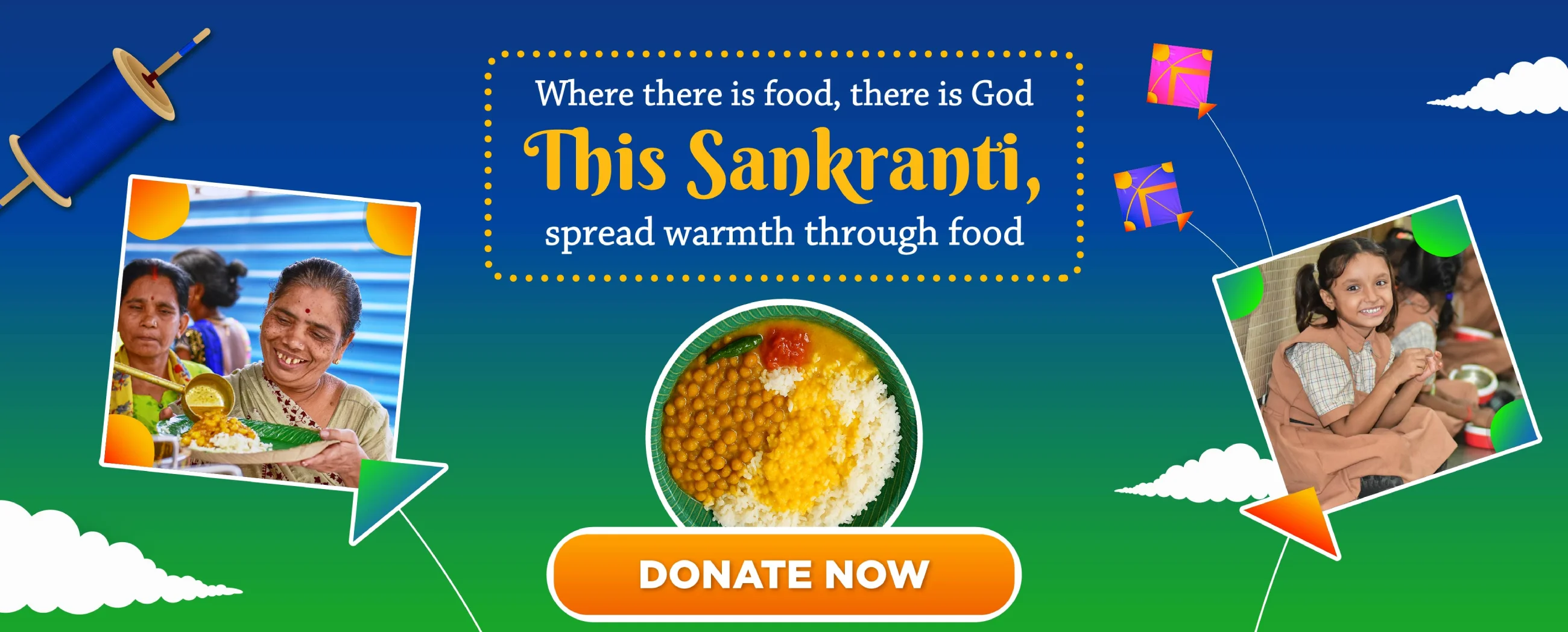 Anna Daan on Makarsankranti