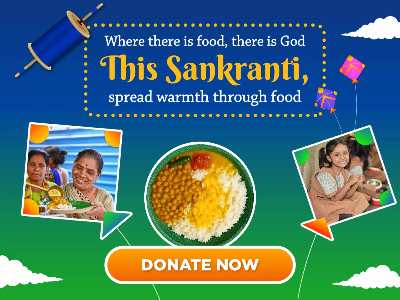 Anna Daan on Makarsankranti