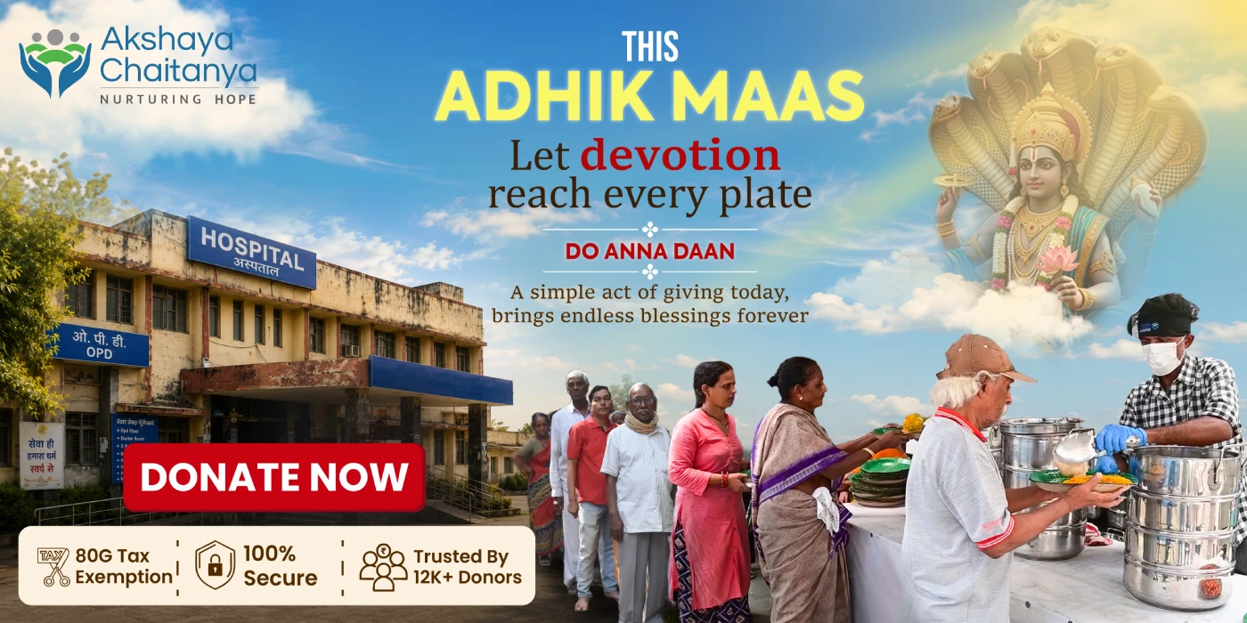 Donate on Adhik Maas | Let Your
Daan Multiply a Thousandfold