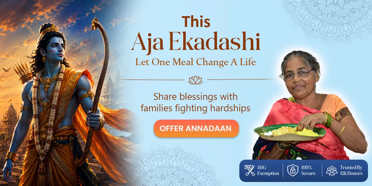 Aja Ekadashi Annadaan Donation | Seek Liberation & Divine Grace