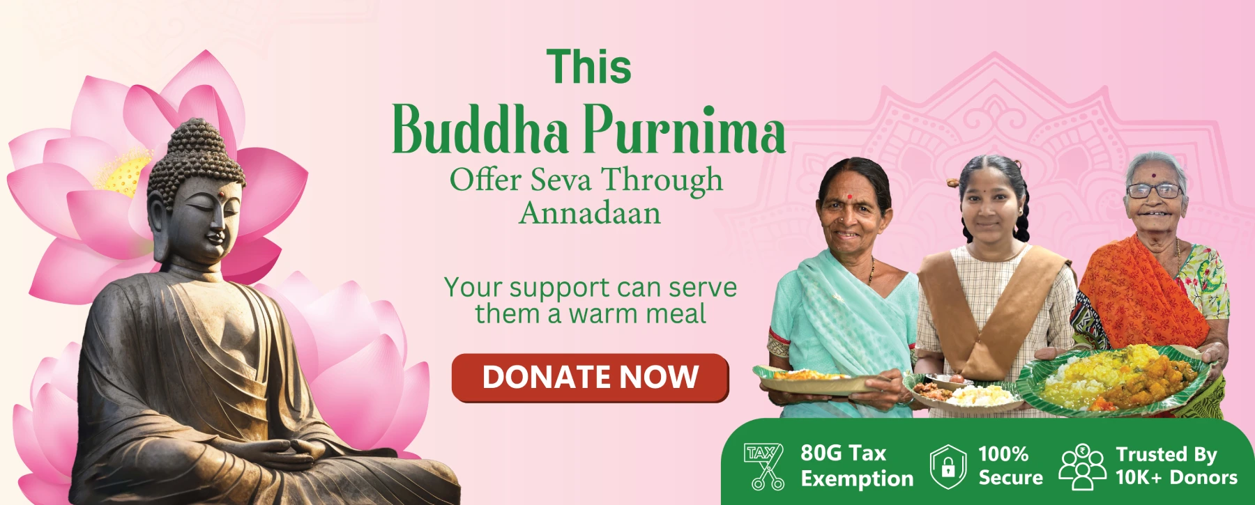 Donate on Buddha Purnima