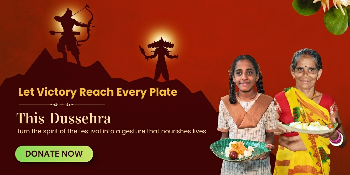 School children enjoying nutritious meals