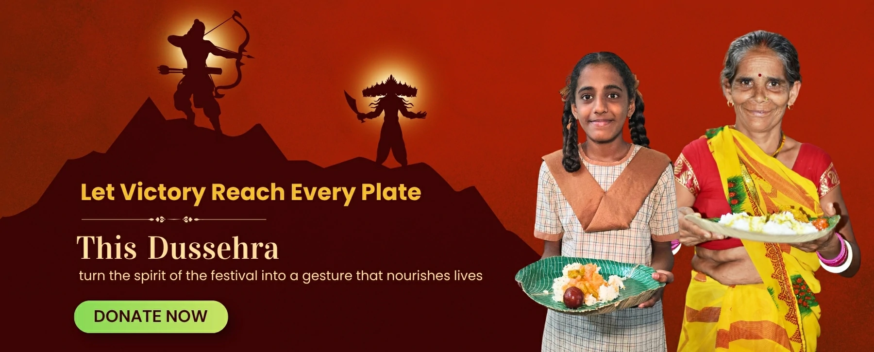 Donate on Dussehra