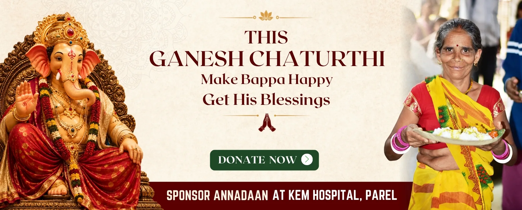 Donate on Ganesh Chaturthi for Hospital