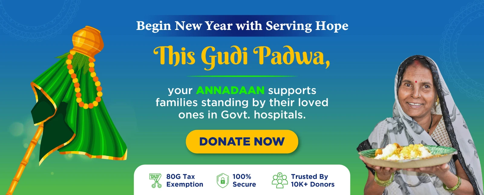 Donate on Gudi Padwa