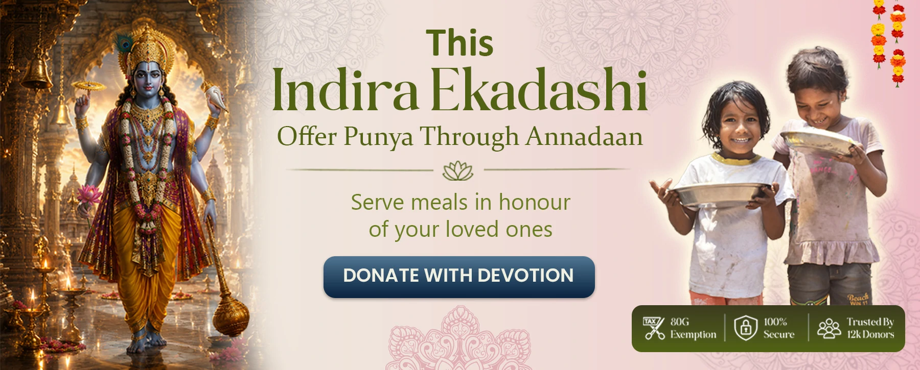 Donate on Indira Ekadashi
