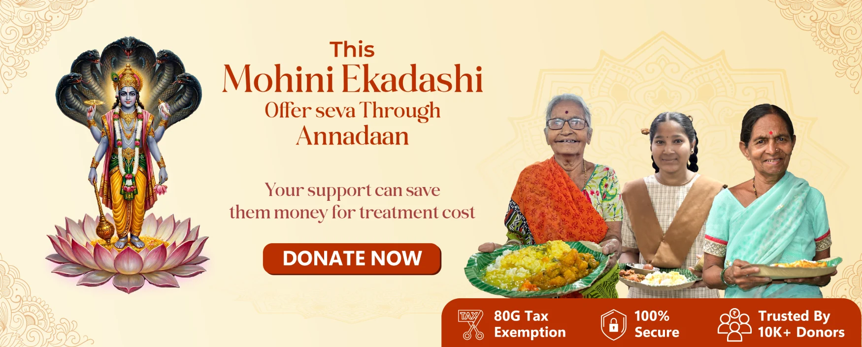 Donate on Mohini Ekadashi