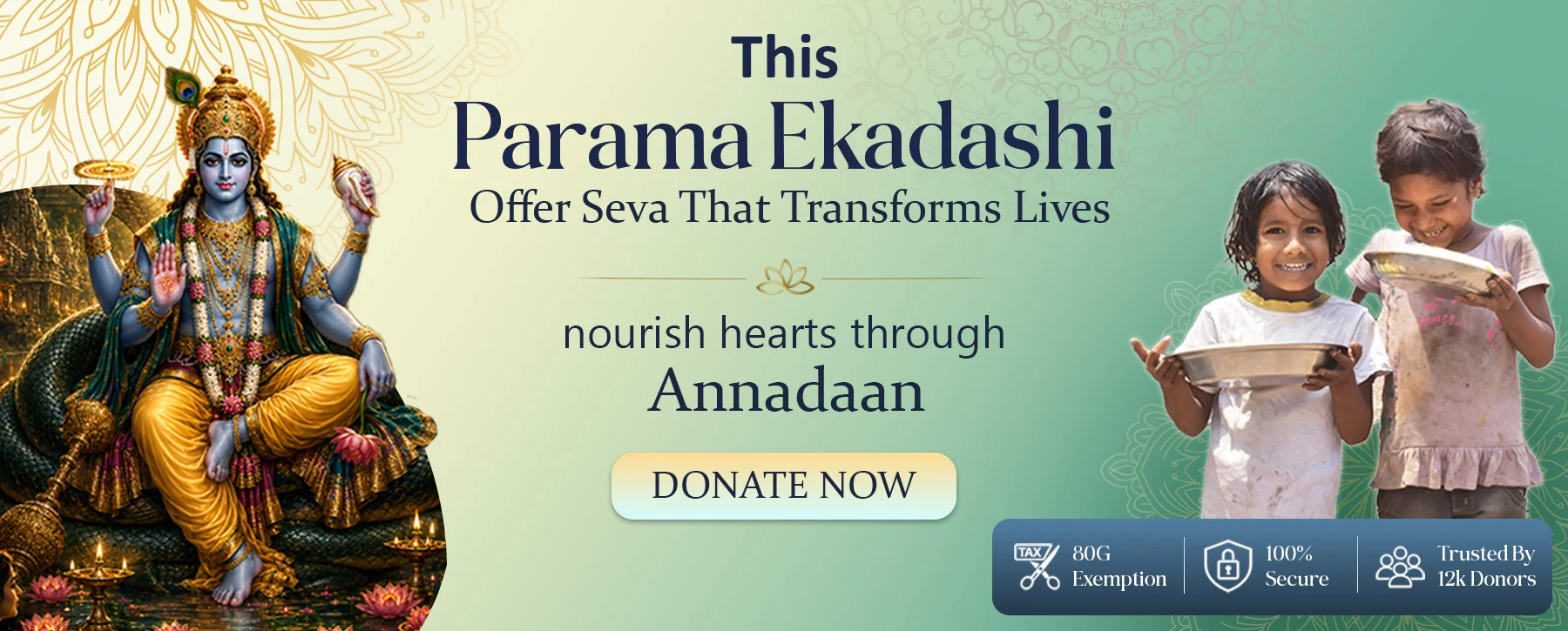 Donate on Parama Ekadashi