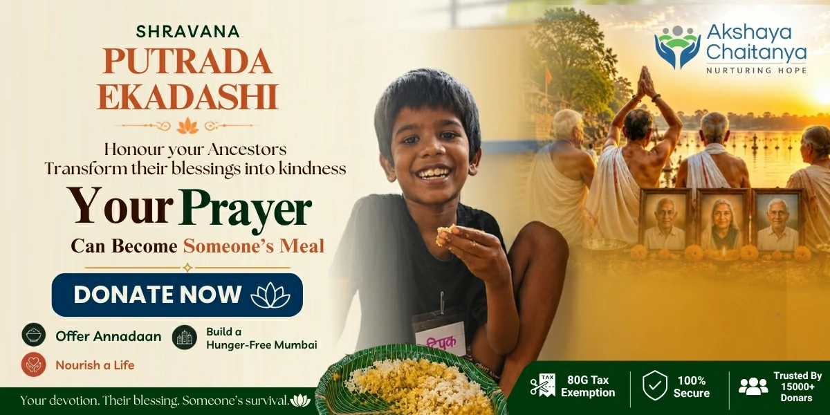 Shravana Putrada Ekadashi Annadaan Donation | Bless Families Through Seva