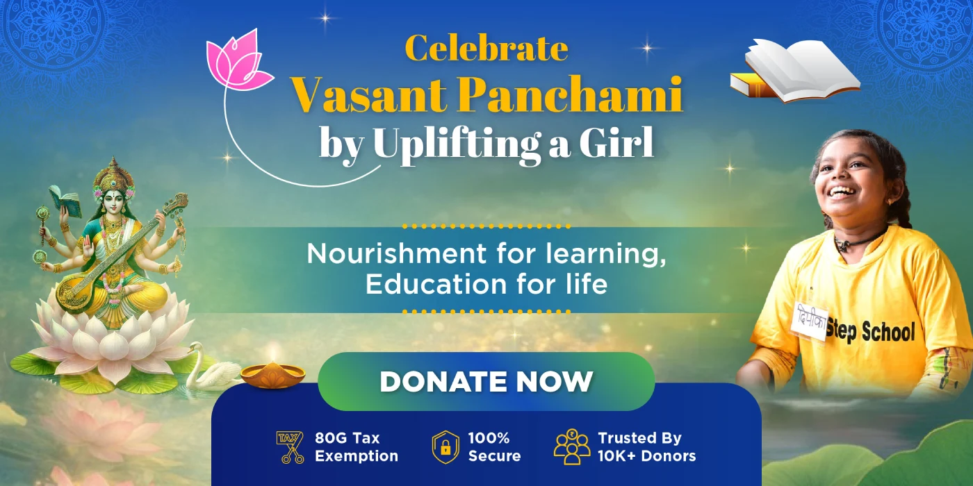 Donate on Saraswati Puja (Vasant Panchami) 2026