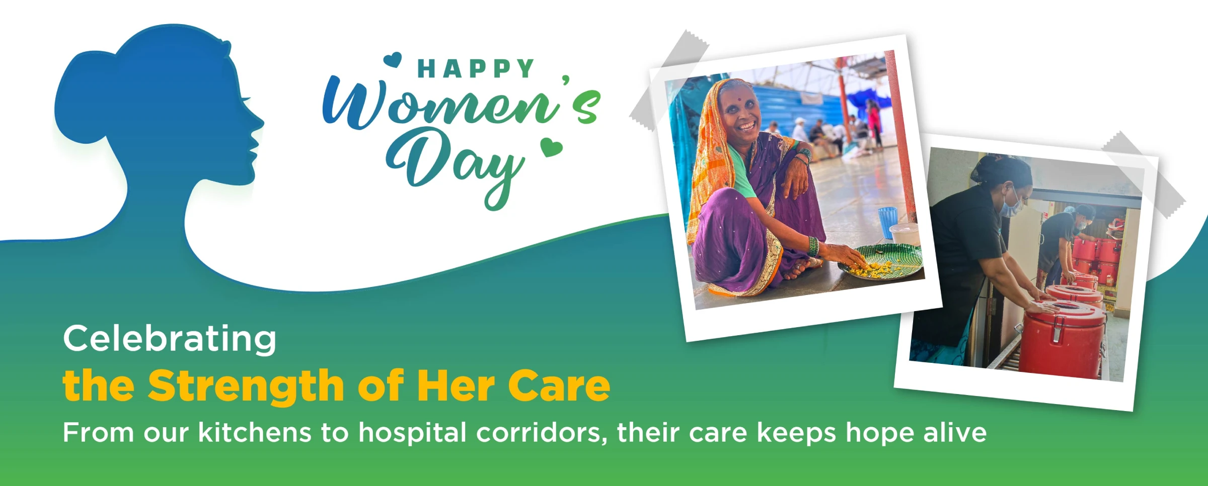 Donate on Women's Day