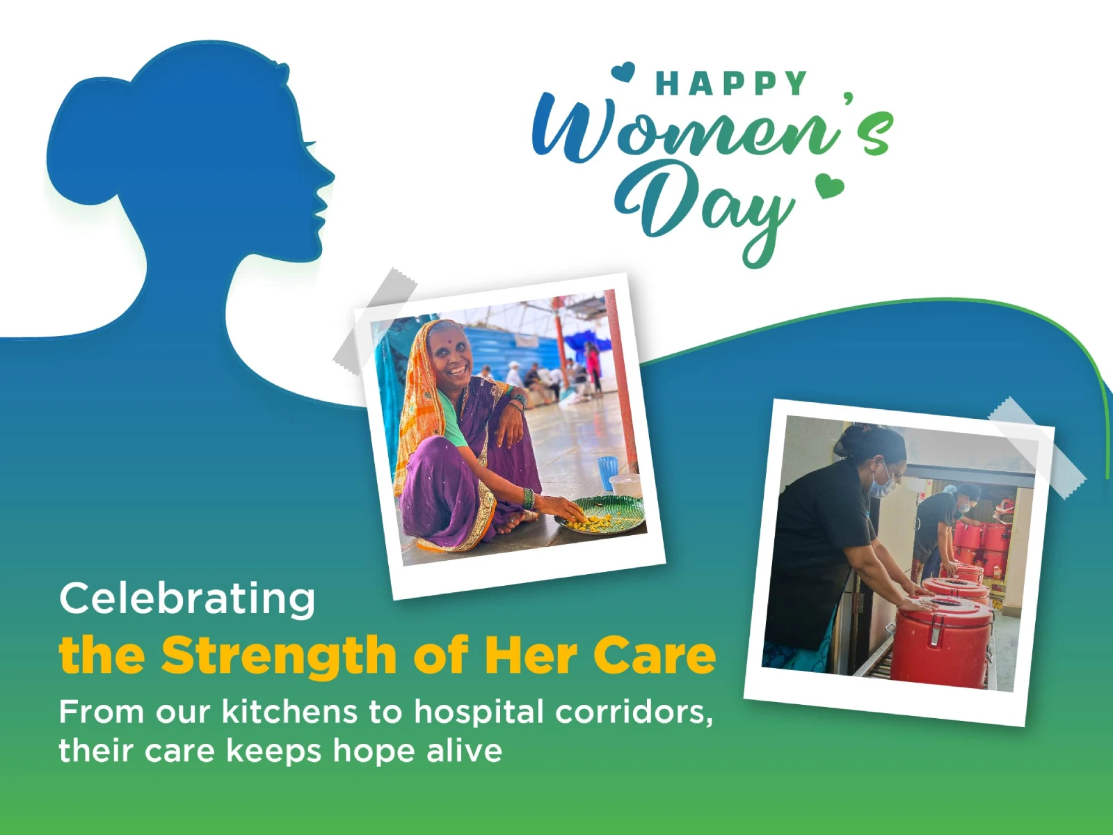 Donate on Women's Day