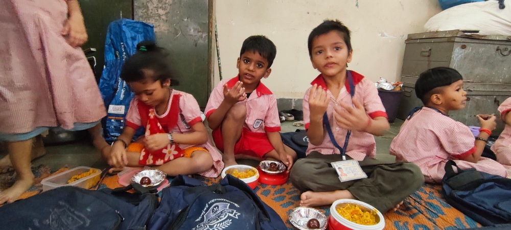   Food Donation in School in Andheri on 28th Feb'26